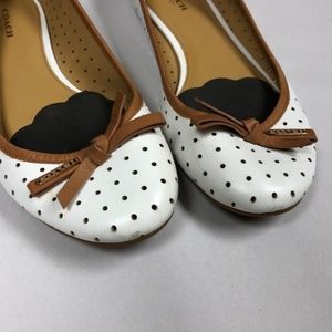Coach ballet flats